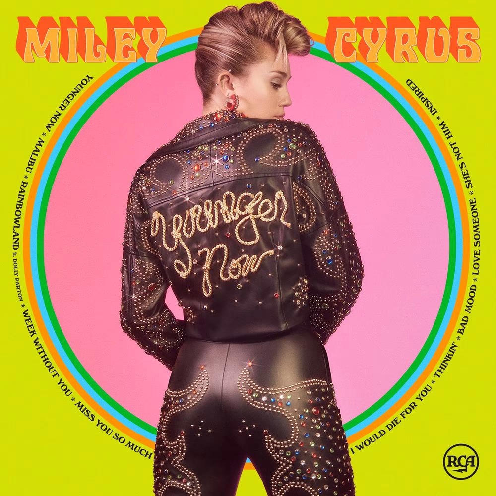 Cover Younger Now, Miley Cyrus